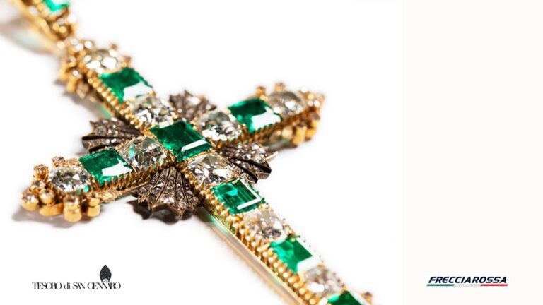 croce gioiello Tesoro di San Gennaro